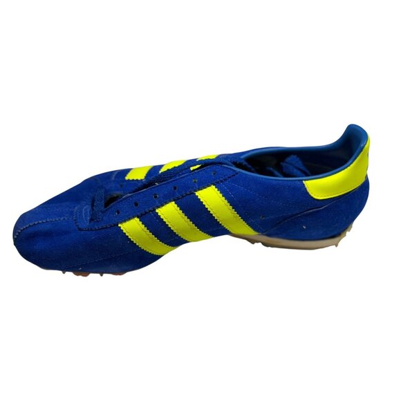 Vintage  70's Adidas 5202 adiSTAR 2000 Soccer Cleats 7.5 Blue/Yellow Unworn Rare - Picture 14 of 16